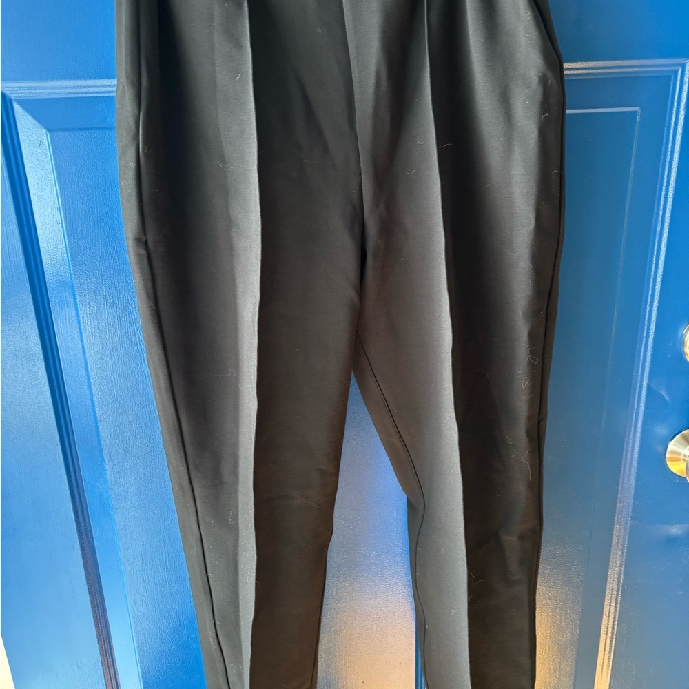 SPANX Women's Black Skinny Pants Ponte Micro Flare XL